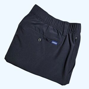 Chubbies Everywear Shorts Mens XL Black 6 Inch Inseam Elastic Waist Stretch